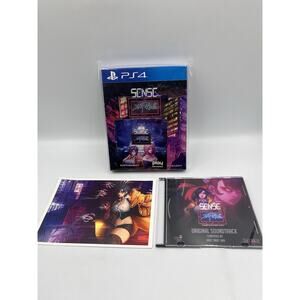 Sense: A Cyberpunk Ghost Story Limited Edition PS4 - RARE Factory Sealed!!